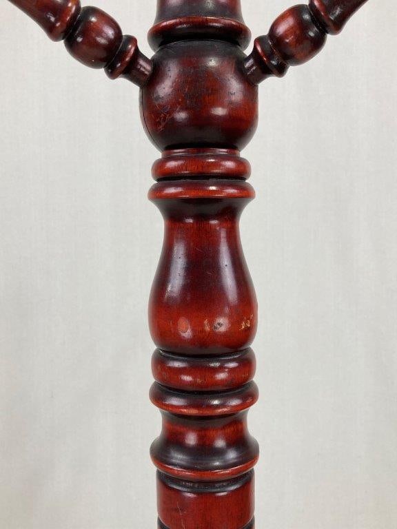 Victorian Turned Wood Coat Rack - 4