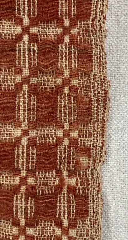 Overshot Coverlet, 19th Century - 5