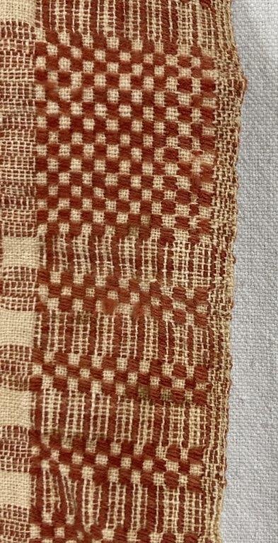 Overshot Coverlet, 19th Century - 9