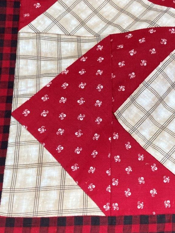 Pinwheel Pattern Quilt Topper - 5