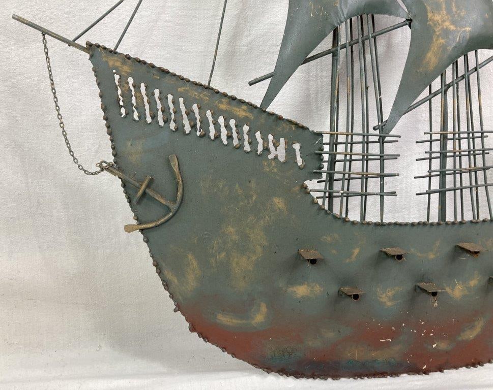 Mid Century Modern Ship Sculpture - 3