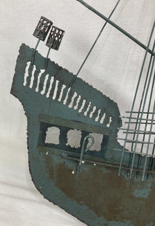 Mid Century Modern Ship Sculpture - 8
