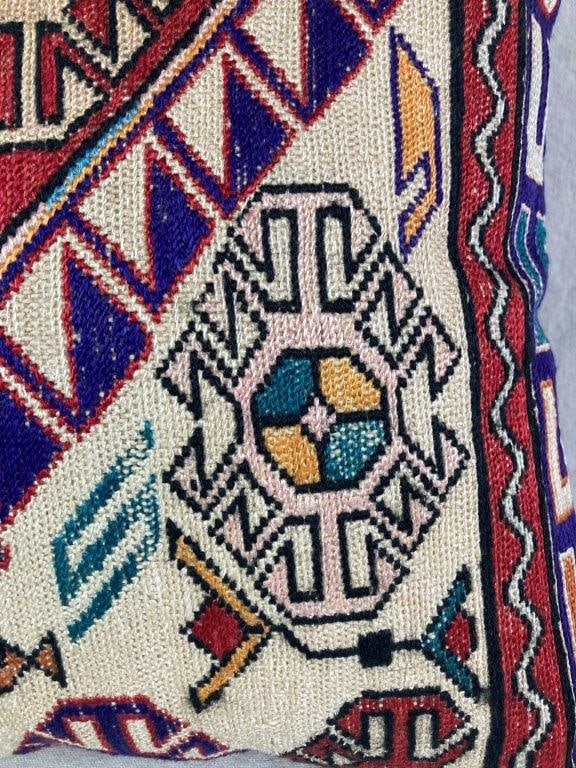 Pair of Turkish Kilim Throw Pillows - 4