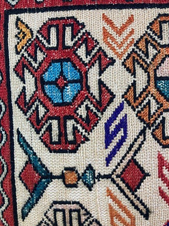 Pair of Turkish Kilim Throw Pillows - 8