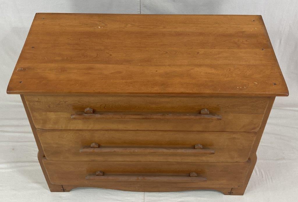 Mid-Century Modern Maple Chest - 2