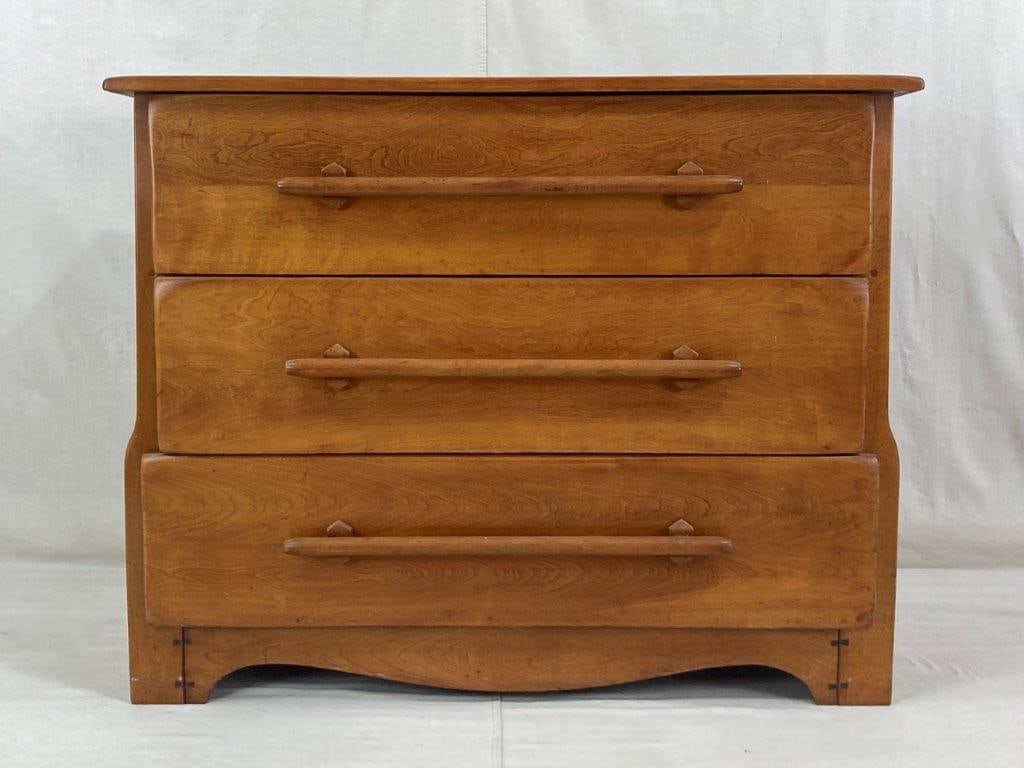 Mid-Century Modern Maple Chest - 3