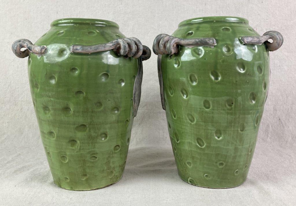 Tuscan Ceramic Vases - 4