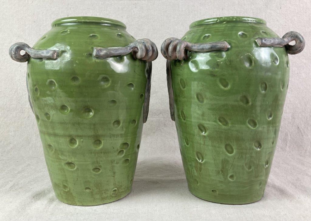 Tuscan Ceramic Vases - 7