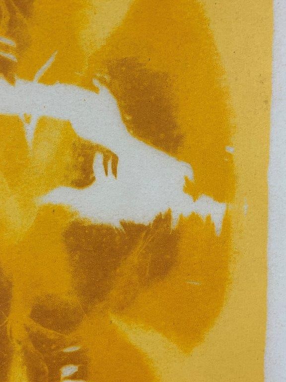 Yellow Dance Lithograph, Diana Samet 1972 - 4