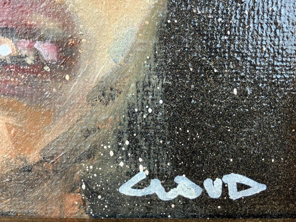 M. Cloud Forest Dingle Portrait Oil Painting - 4