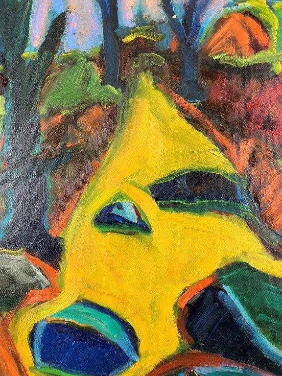 Abstract Landscape Oil Painting, 2003 - 3