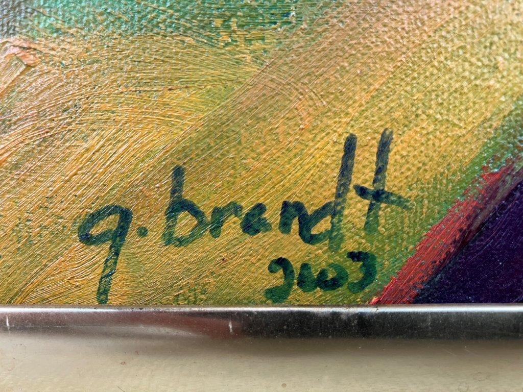 Abstract Landscape Oil Painting, 2003 - 6