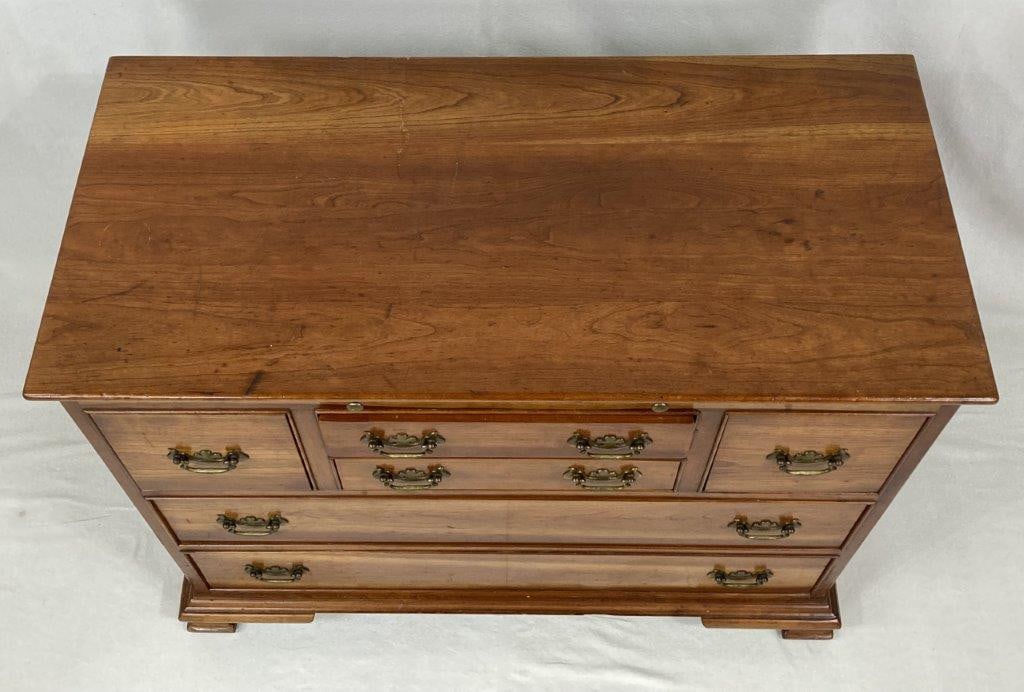 Stickley Cherry Chippendale Style Chest - 2