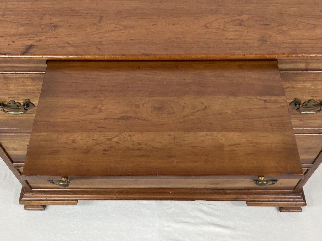 Stickley Cherry Chippendale Style Chest - 5
