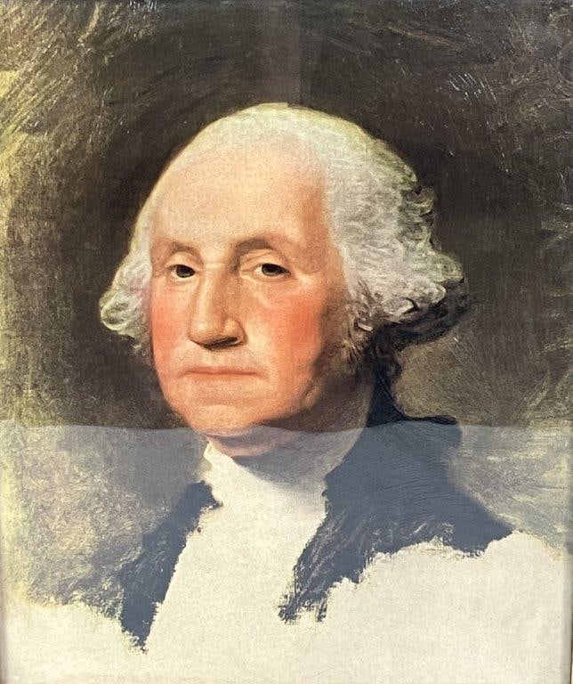 The Athenaeum Portrait of George Washington Print - 2