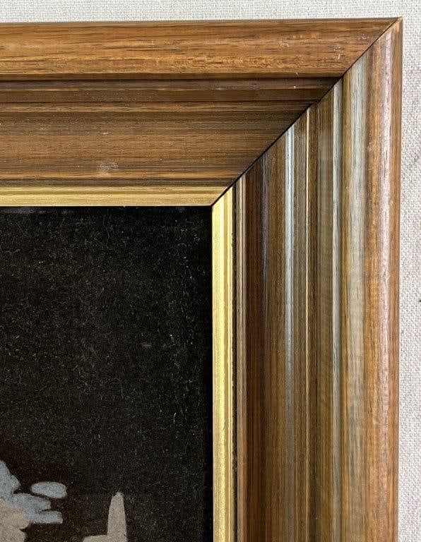 A Man in Armour Velvet Painting after Rembrandt van Rijn - 6