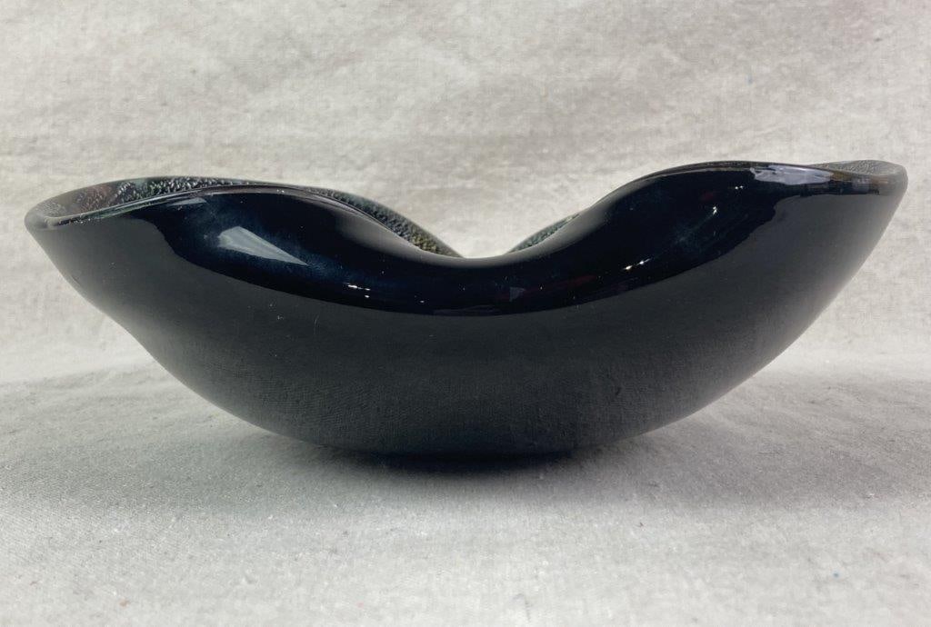 Murano Style Art Glass Bowl - 4