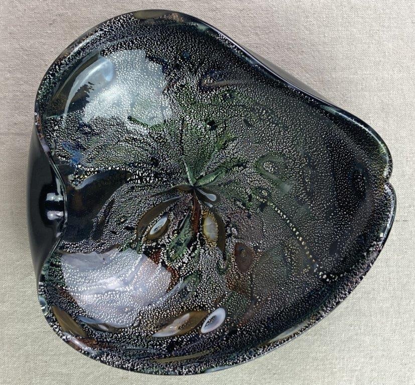 Murano Style Art Glass Bowl - 6