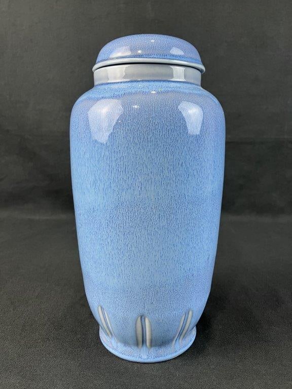 Carillon Pottery Covered Jar - 5