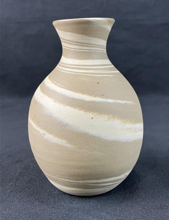 Gordy Studio Pottery Swirl Vase - 2
