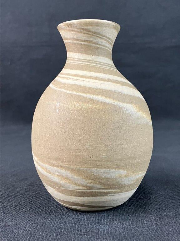 Gordy Studio Pottery Swirl Vase - 3