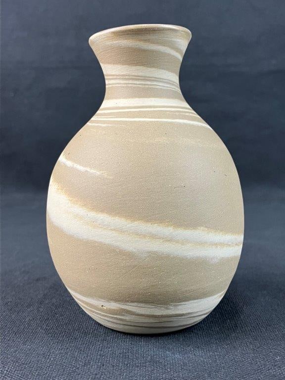 Gordy Studio Pottery Swirl Vase - 4