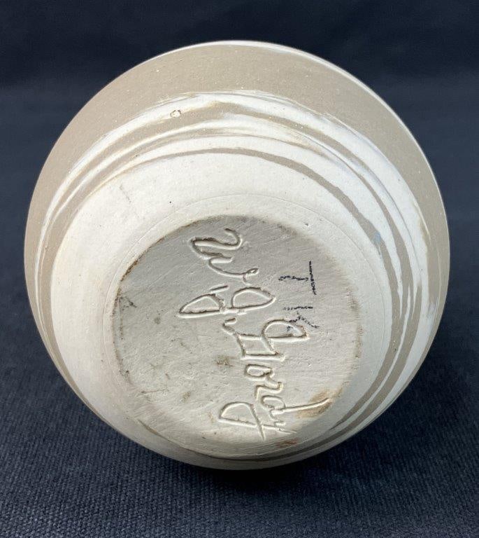 Gordy Studio Pottery Swirl Vase - 5
