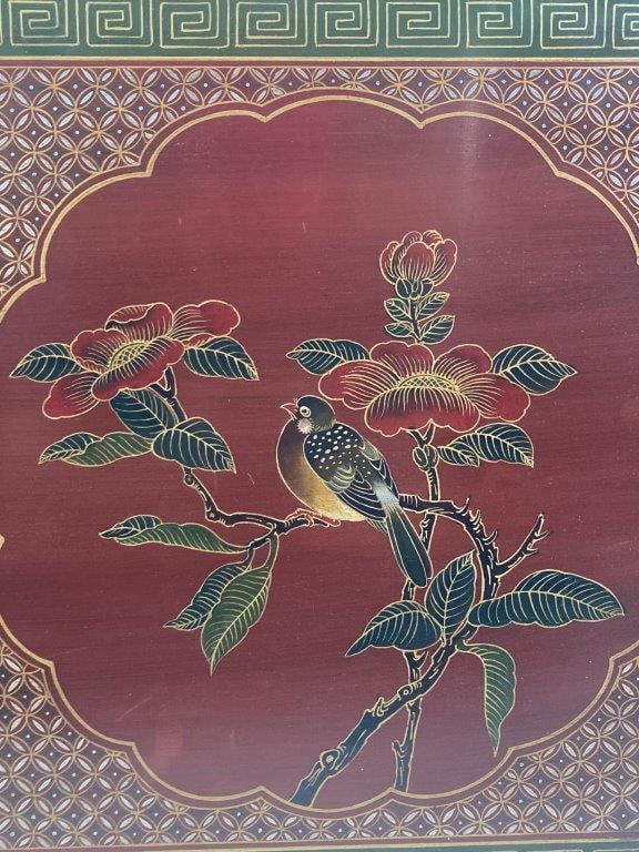 Chinoiserie Lacquered Wall Panel - 2