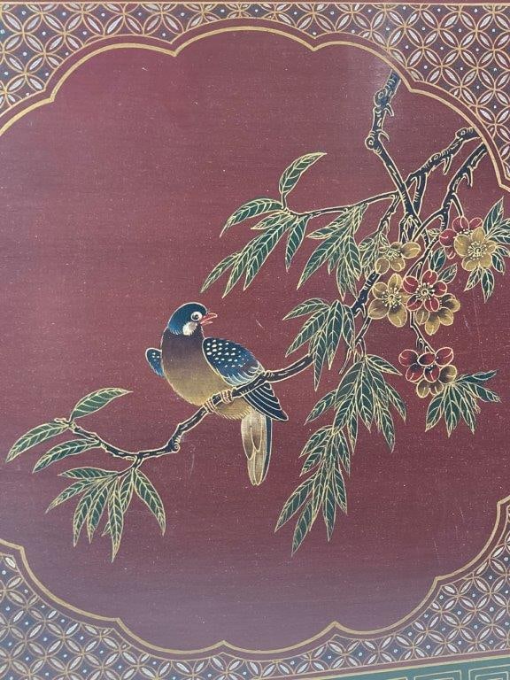 Chinoiserie Lacquered Wall Panel - 4