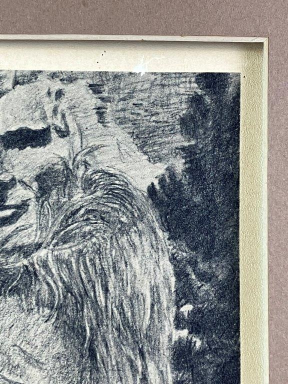 E.L. “Bud” Hopkins Texture of Age Americana Portrait Print, Mid Century - 7