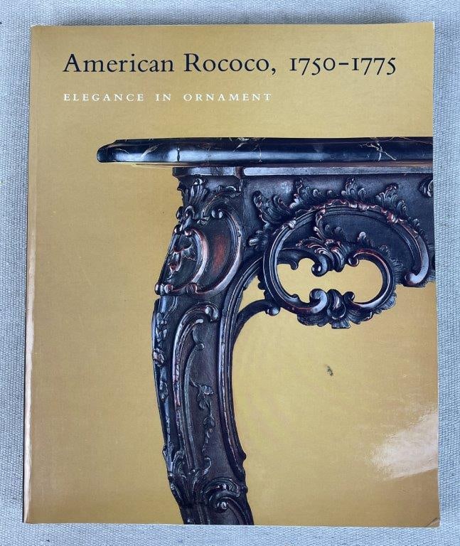 Four American Furniture Books Including American Rococo - 2