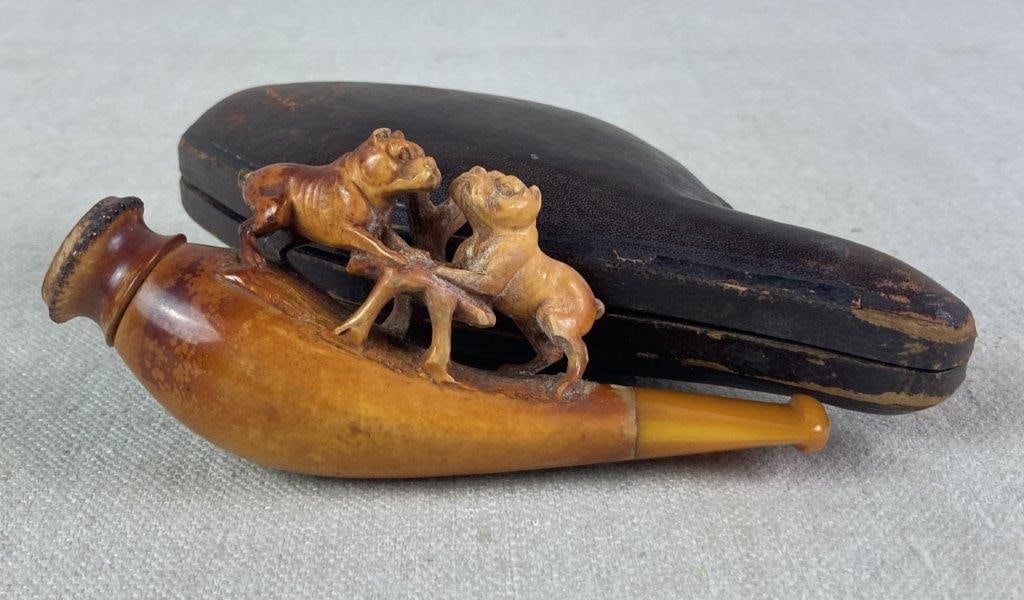 Carved Meerschaum Pipe (1 of 11)