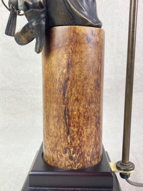 Bronze Figural Lamp - 10