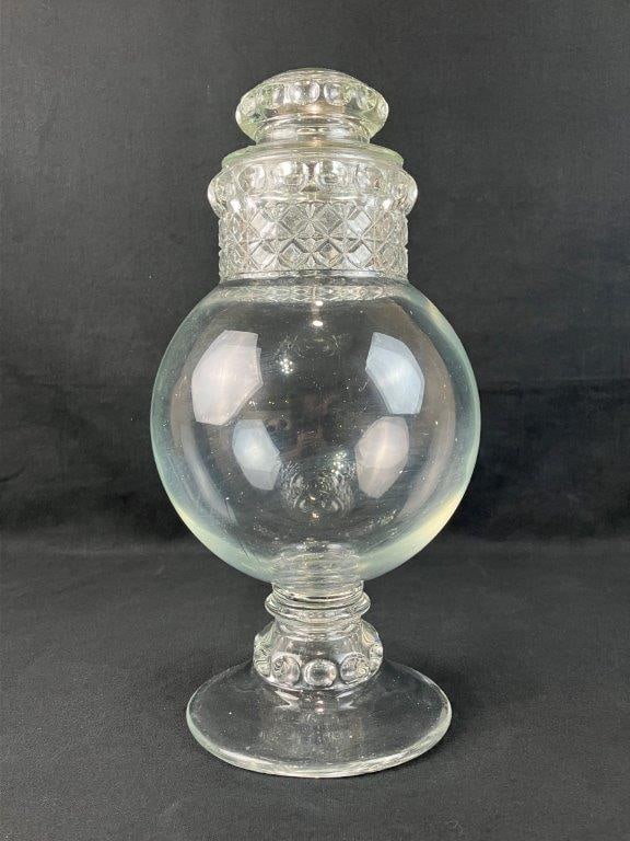 Glass Apothecary Jar - 2