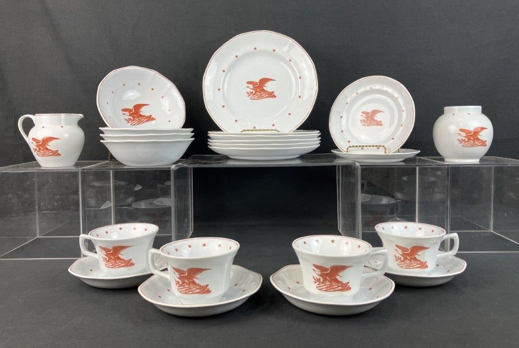 Wedgwood American Eagle Dinner Service - 2