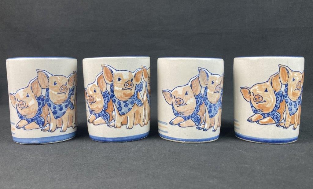 Louisville Stoneware Precious Pig Mugs - 2