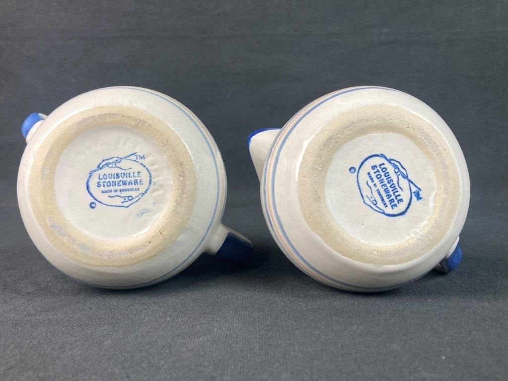 Louisville Stoneware Precious Pig Creamer and Sugar Set - 6