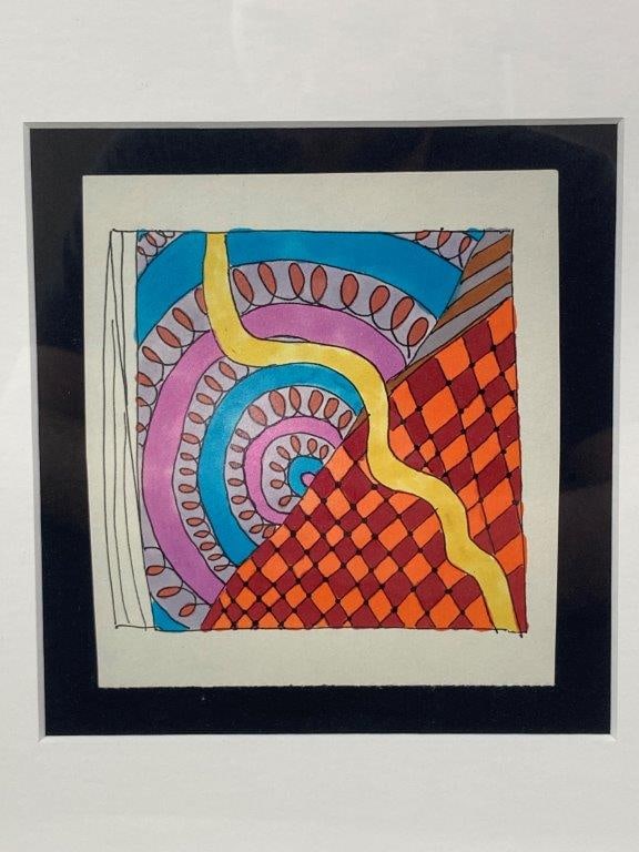 Four Abstract Studies - 3