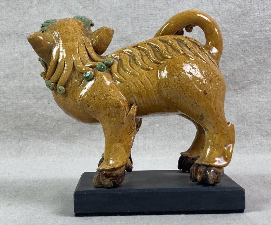 Foo Lion Pottery Figure - 8