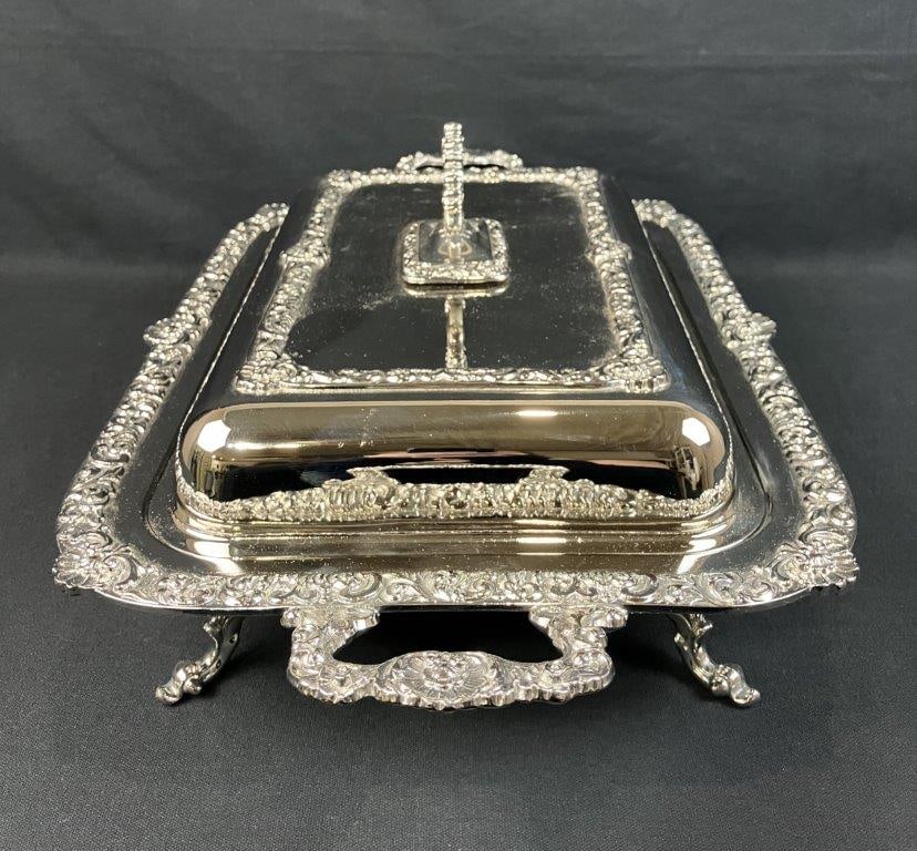 Silverplate Covered Server - 7