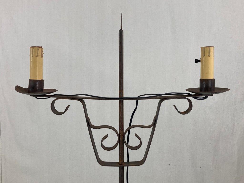 Wrought Iron Floor Lamp - 2