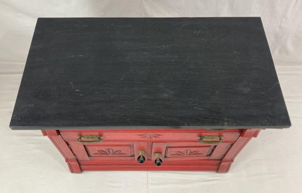 Country Washstand with Slate Top - 2