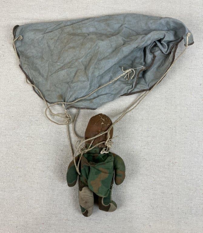 Raggy Doodle U.S. Parachute Doll, WWII Era - 5