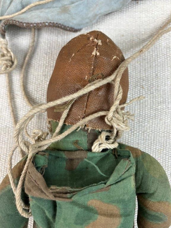 Raggy Doodle U.S. Parachute Doll, WWII Era - 6