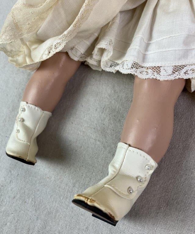 Assortment of Six Bisque Dolls - 10