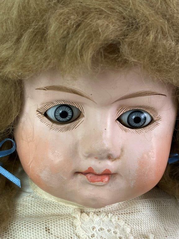 Assortment of Six Bisque Dolls - 6