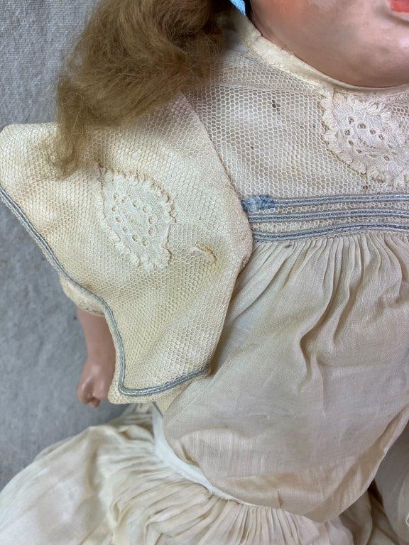 Assortment of Six Bisque Dolls - 9