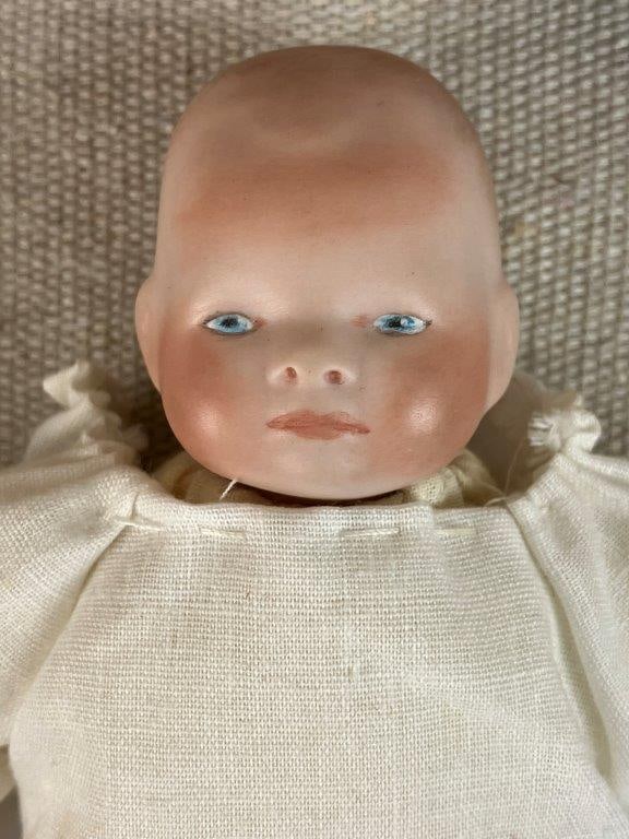 Assortment of Dolls Including Bisque Examples - 8