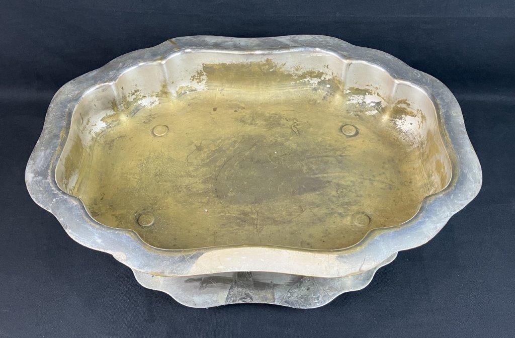 Silverplate Chafing Dish - 17