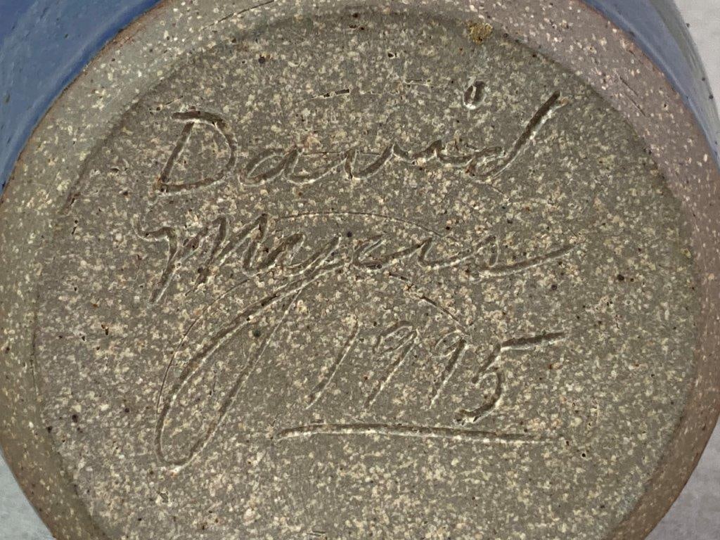 Decorated Studio Pottery Vase - 10